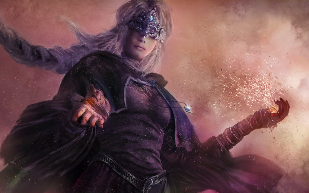 Embark on an Epic Journey: Dark Souls III QHD Action RPG Wallpaper
