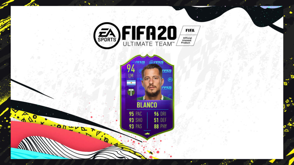 Sebastian Blanco FIFA 20 Ultimate Team Card: 95 Pace, 93 Shooting Wallpaper