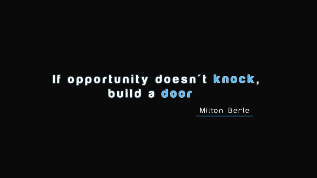 Inspiring Doorways to Success: Embracing Opportunities Wallpaper