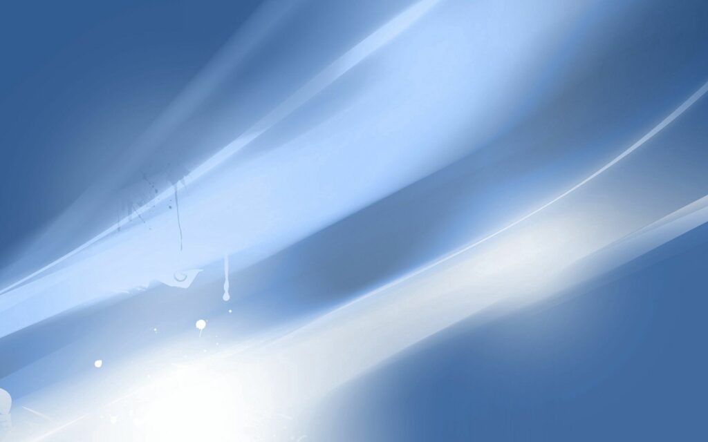 Serene Gradient Blue Background with Flowing Lines & Light Rays Wallpaper