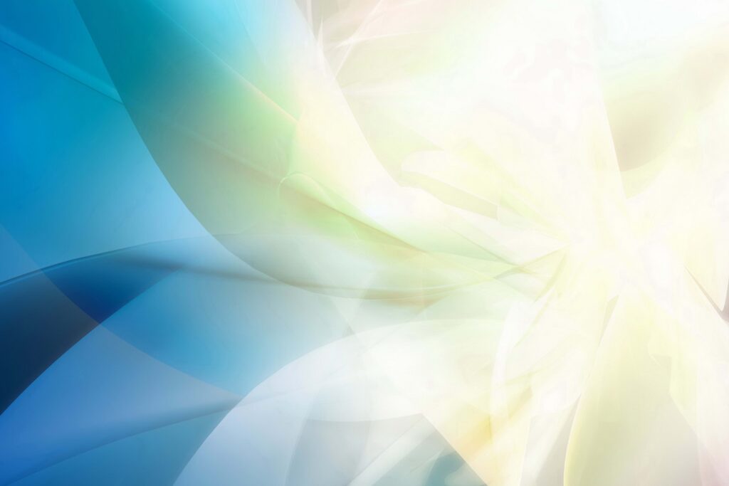Serene Blue and Green Abstract Wallpaper for a Calming Background