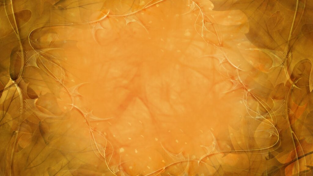 Warm Amber Abstract Wallpaper with Swirling Patterns - 1920x1080