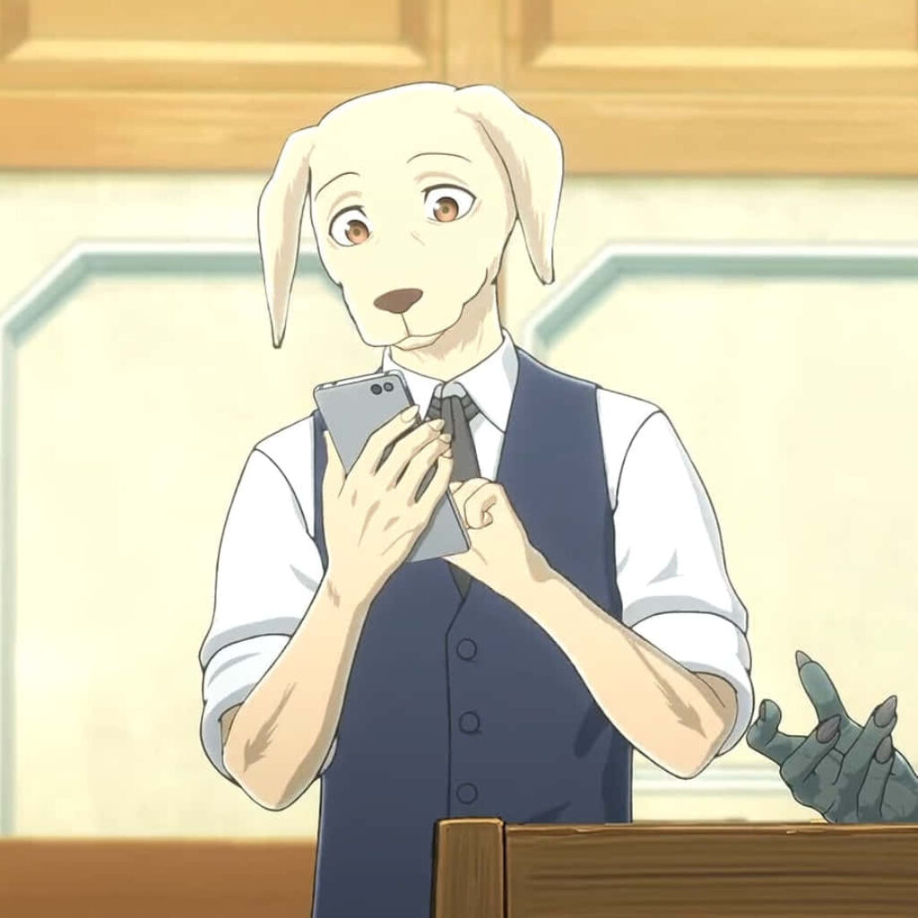 Serene Beastars Wallpaper: Jack's Thoughtful Demeanor in Warm Setting