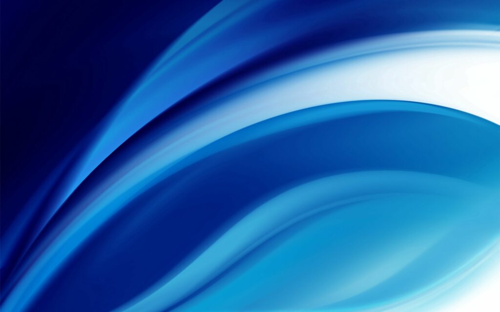 Serene Blue Abstract Wallpaper 2560x1600 - Soft Flowing Lines
