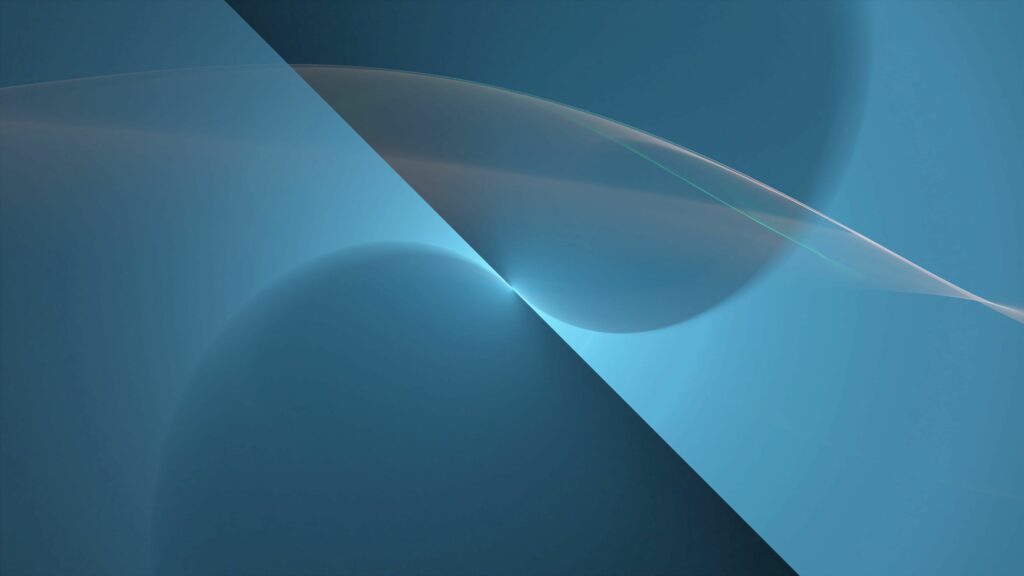 Serene Blue Abstract Wallpaper - Modern 3840x2160 Background