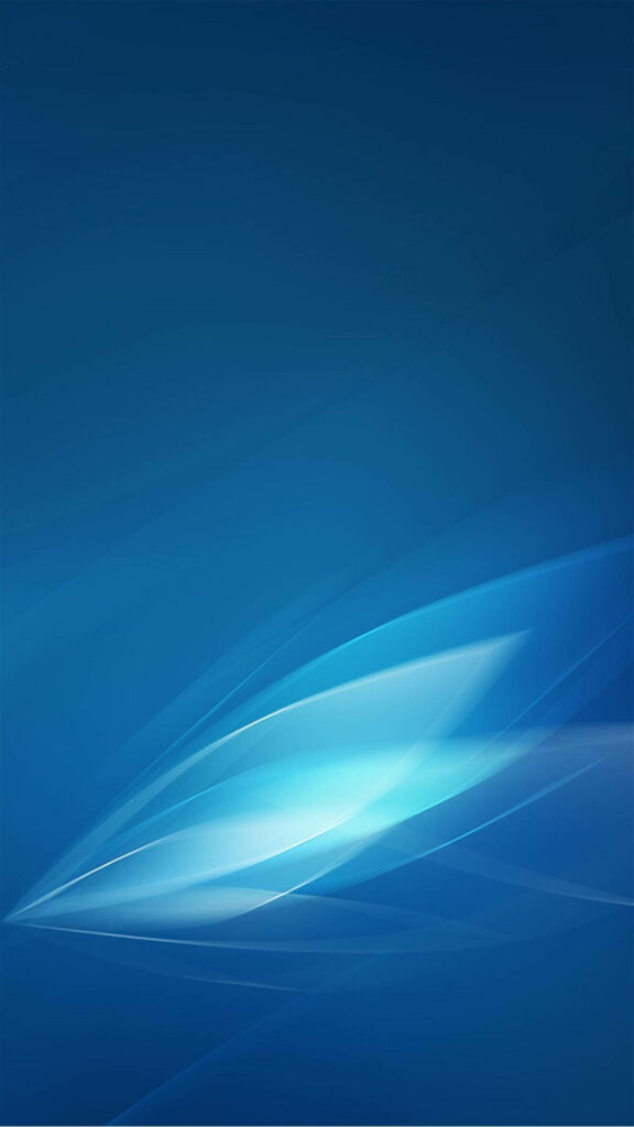 Serene Blue Gradient Abstract Wallpaper - Elegant & Calming Background