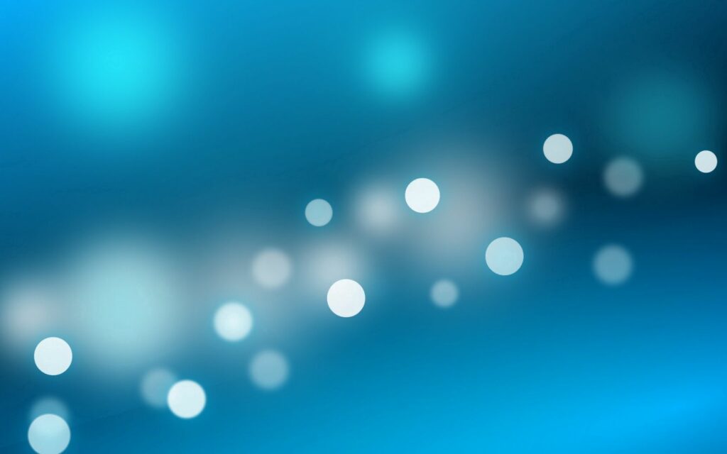 Serene Blue Gradient Wallpaper with Abstract Light Spots - 1680x1050