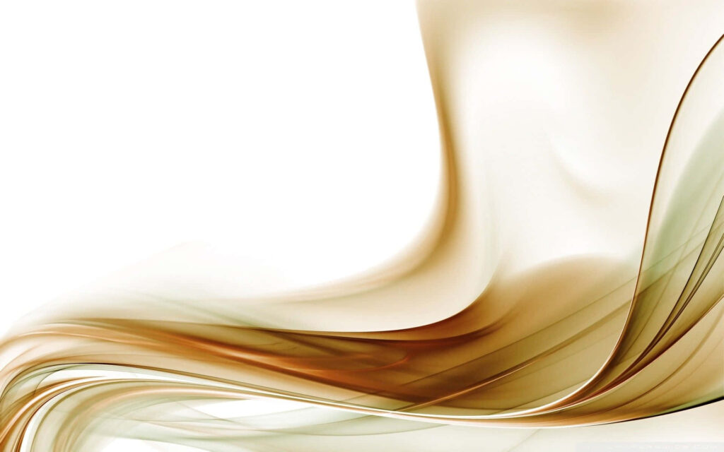 Serene Brown Abstract Wallpaper with Smooth Flowing Lines