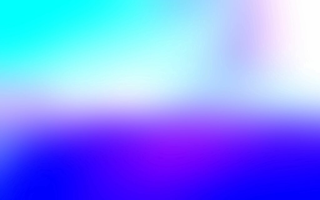 Serene Cyan & Blue Gradient Wallpaper - Calming Desktop Background