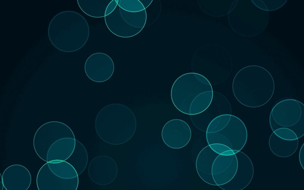 Serene Dark Background with Glowing Circles Wallpaper 1920x1200