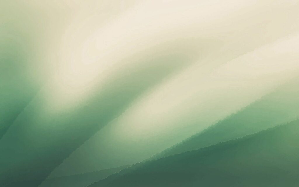 Serene Green Beige Gradient Wallpaper - Calming Abstract Background