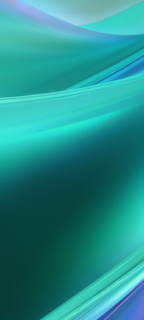 Serene Green & Blue Abstract Wallpaper for Redmi Note 14 Pro