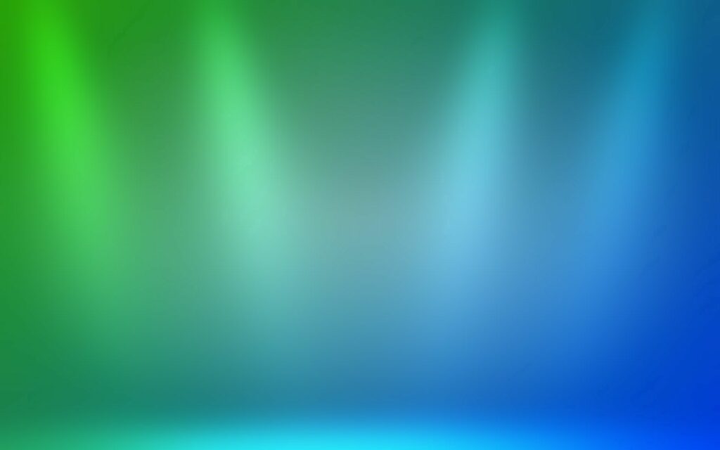 Serene Green and Blue Gradient Wallpaper - Perfect Device Background