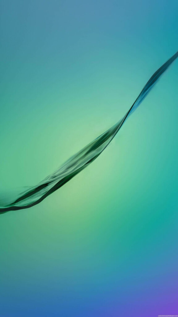 Elegant Green and Blue Gradient Wallpaper for Galaxy Note 7