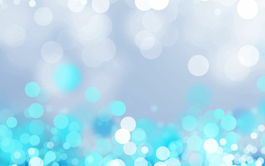 Serene Light Blue Bokeh Wallpaper for a Calming Desktop Background