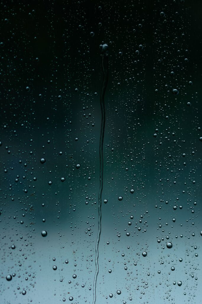 Calming Macro Water Droplets Wallpaper Background for Serenity