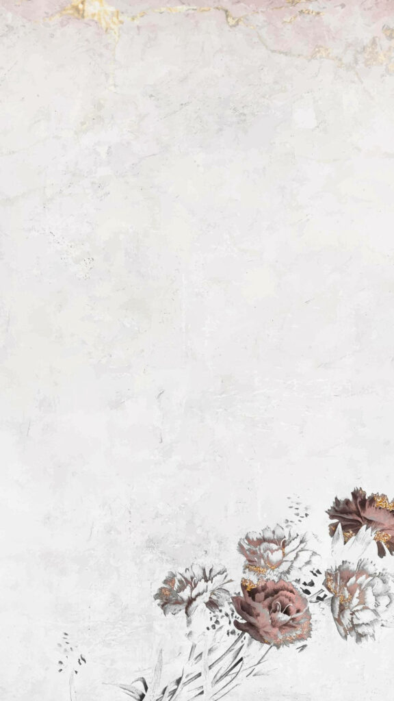 Minimalist Floral Wallpaper: Serene & Elegant Background Design