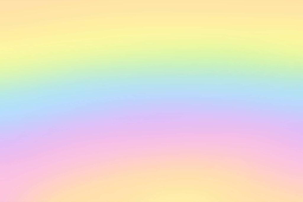 Pastel Rainbow Gradient Wallpaper: Serene Background Design