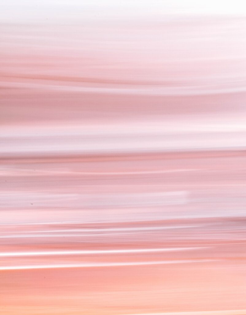 Soft Pink Abstract Striped Wallpaper - Serene Background Design