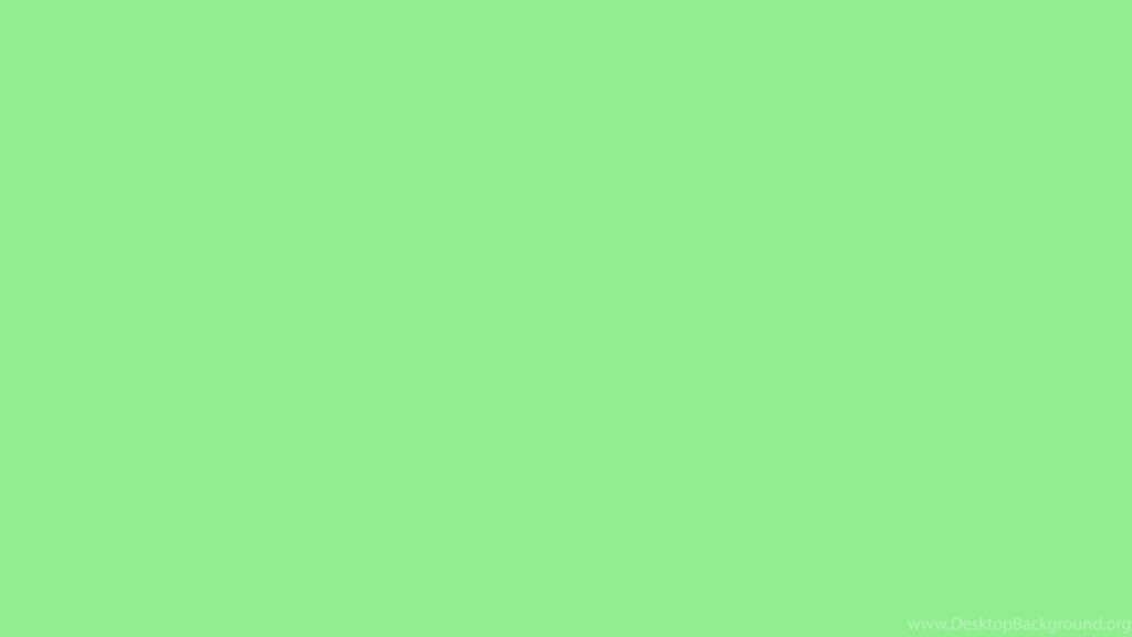 Tranquil Haven: Serene Light Green Desktop Wallpaper