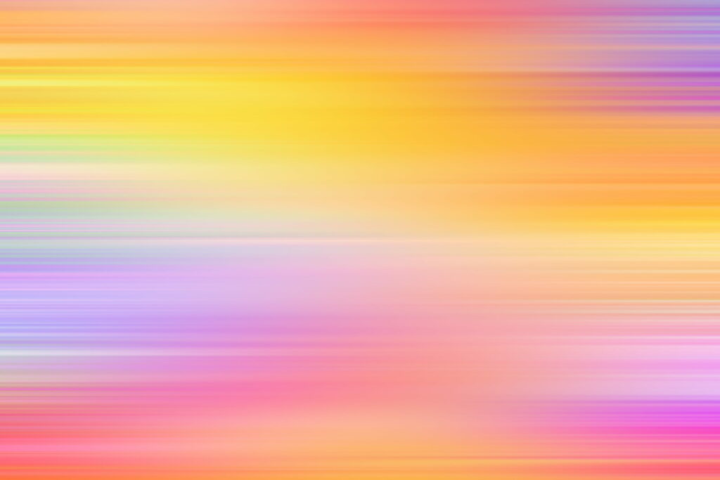 Whimsical Waves: A Colorful Abstract Watercolor QHD Wallpaper Featuring Yellow and Pink Tones