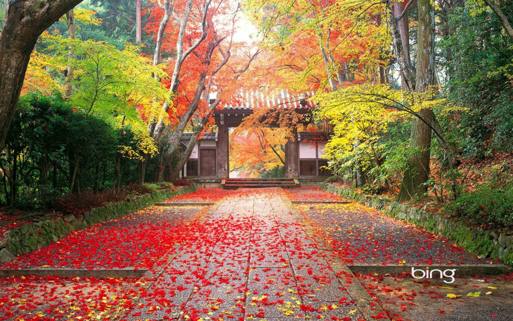 Enchanting Japanese Landscape: A Captivating Desktop Wallpaper