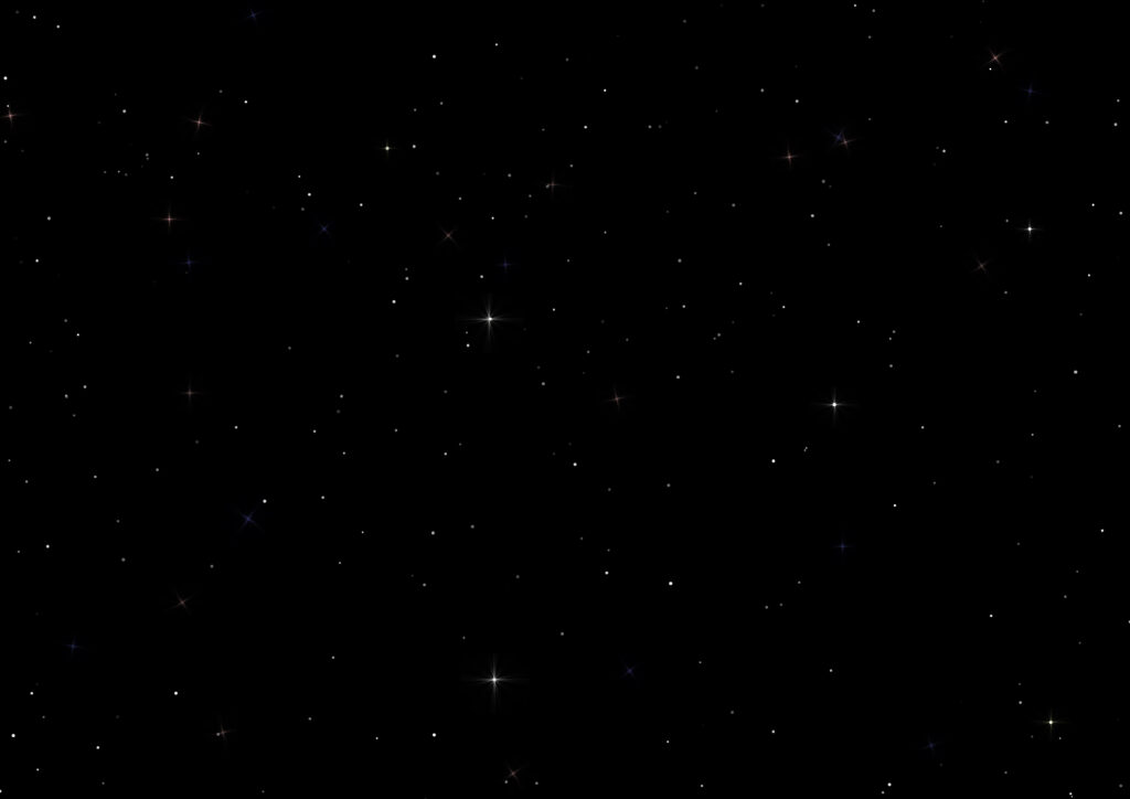 Tranquil Starry Sky Wallpaper: Serene Space Background