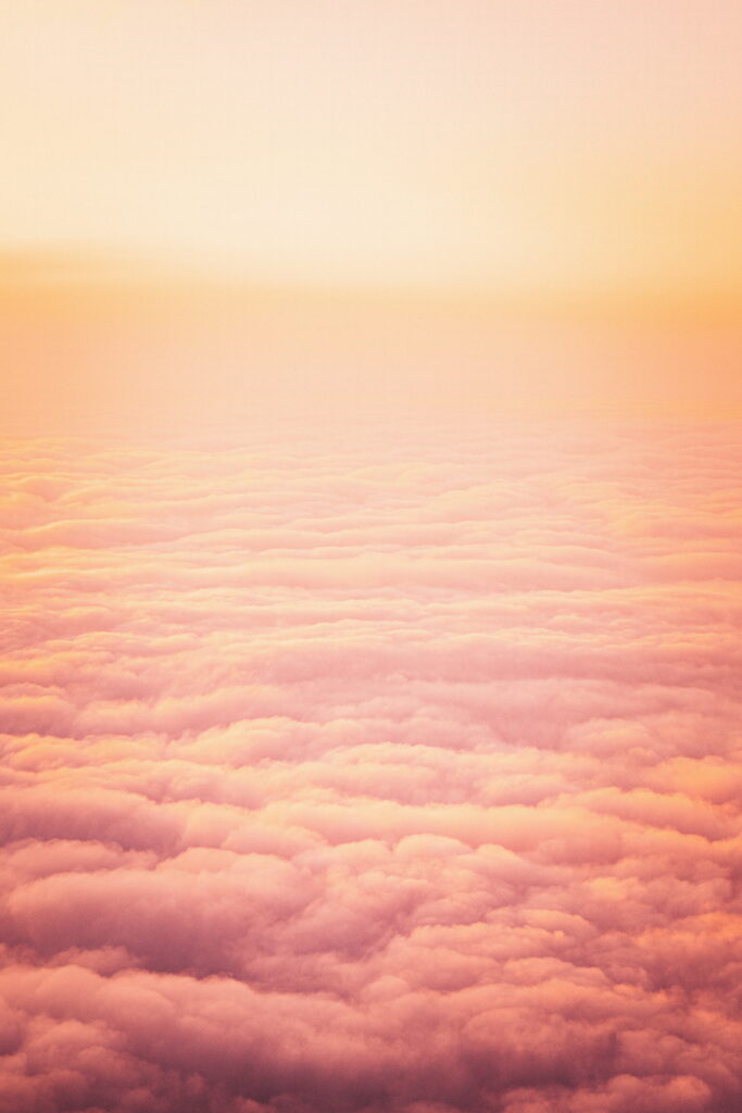 Serene Sunset Clouds HD Wallpaper | Tranquil Sky Background