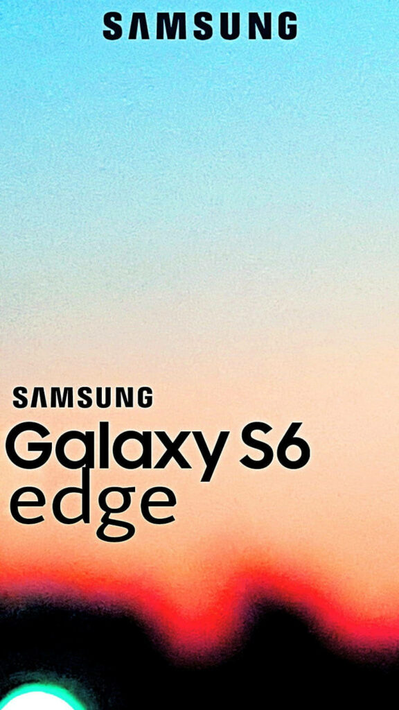 Serene Sunset Gradient Wallpaper for Samsung Galaxy S6 Edge