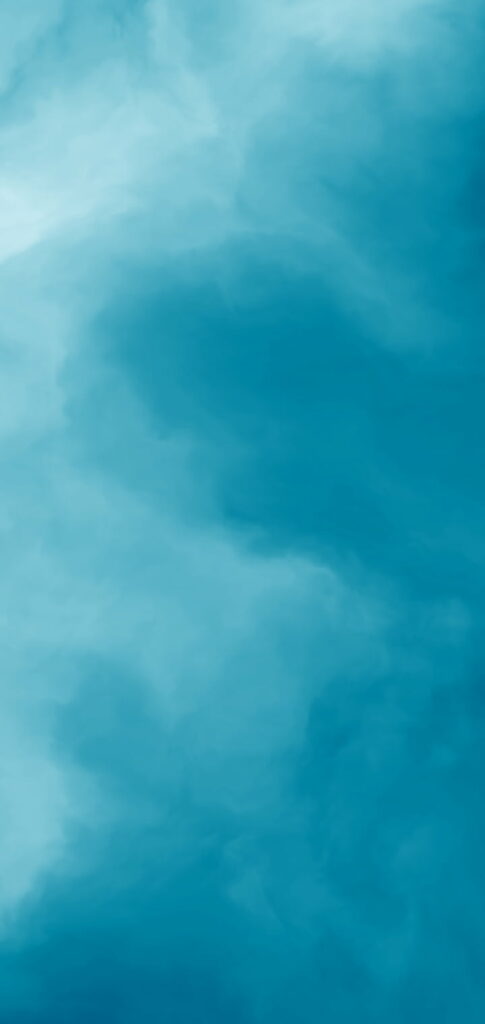 Calming Turquoise & Blue Gradient HD Phone Wallpaper Background