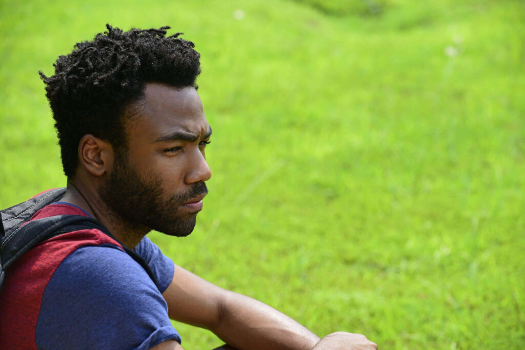 Serene Donald Glover Outdoor Wallpaper: Thoughtful Day in Nature