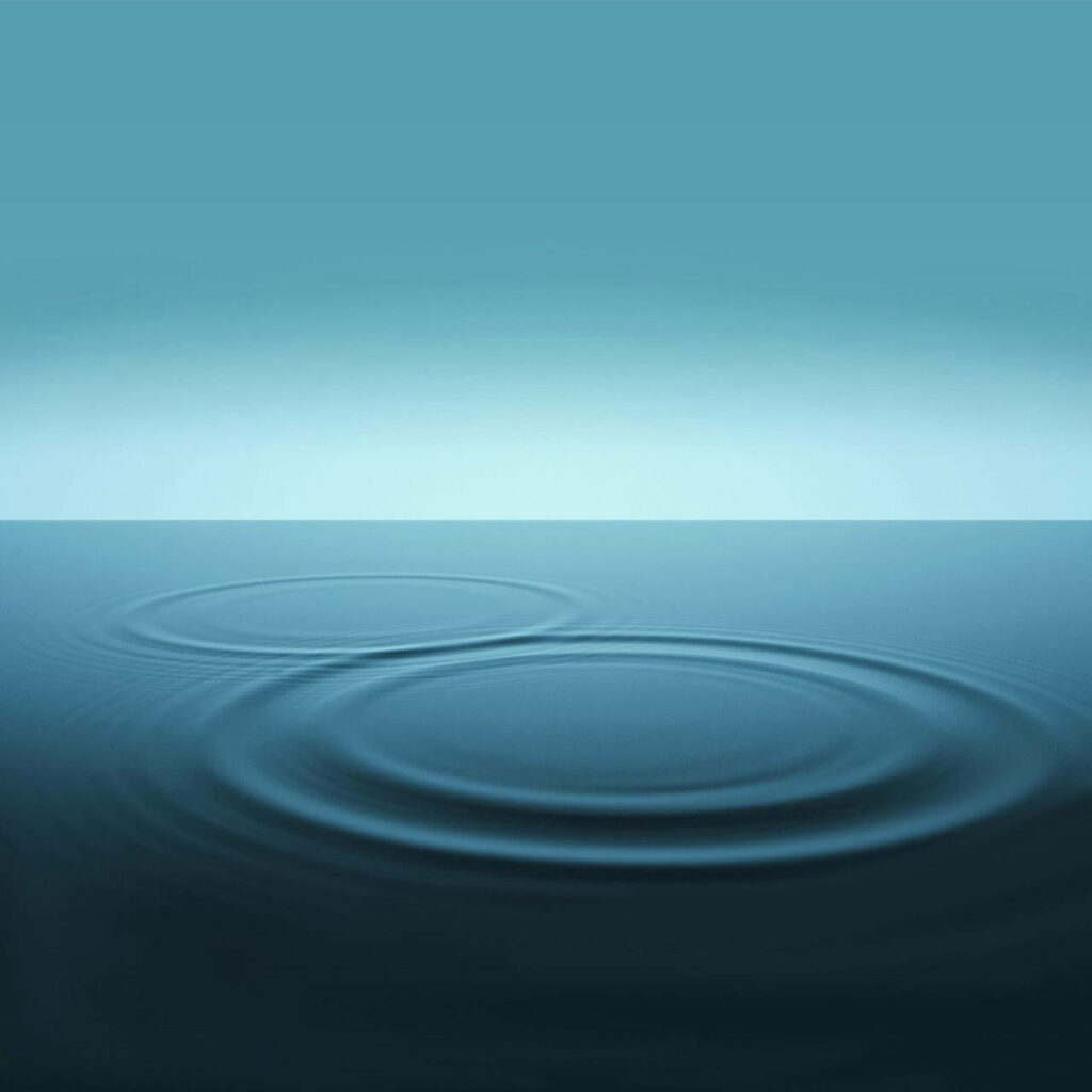 Serene Samsung Galaxy Tablet Wallpaper: Soft Ripples & Blue Gradient