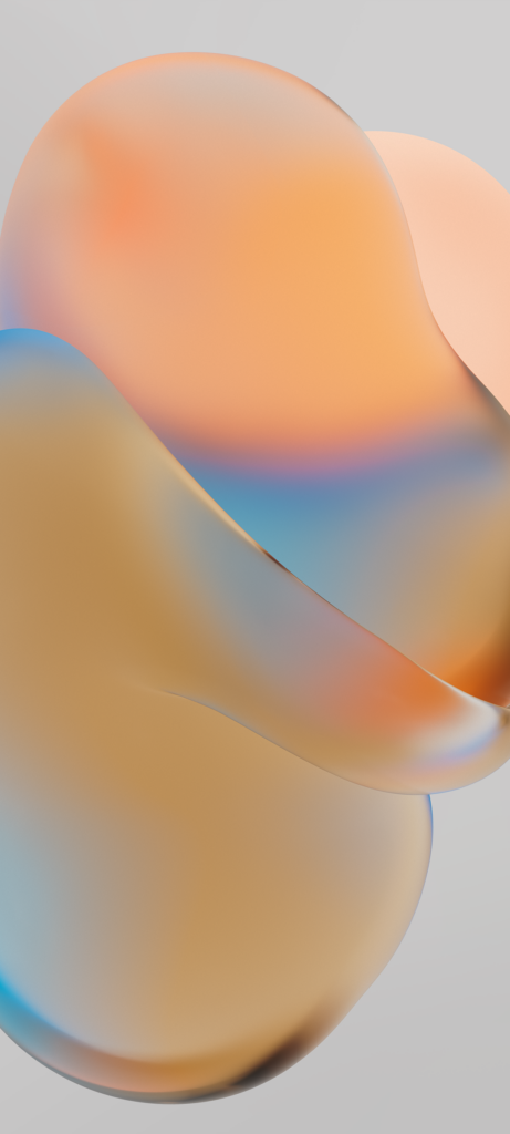 Serene Xiaomi HyperOS 2 Wallpaper: Abstract Warm Tones Background