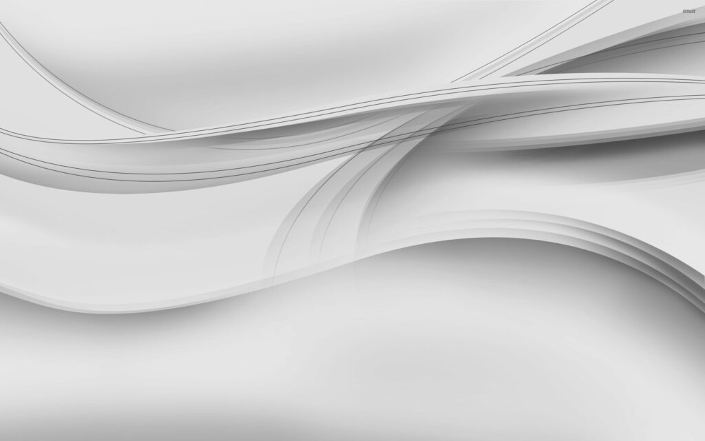 Serene and Minimalist: Ethereal White Abstract QHD Wallpaper