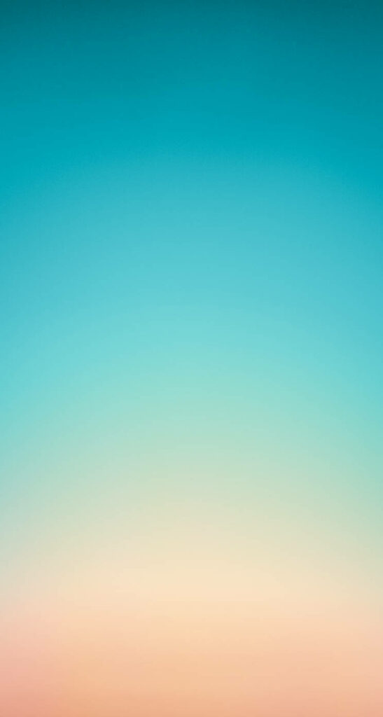 Serene Gradient Wallpaper for iPhone 5s: Soft Orange to Calm Blue