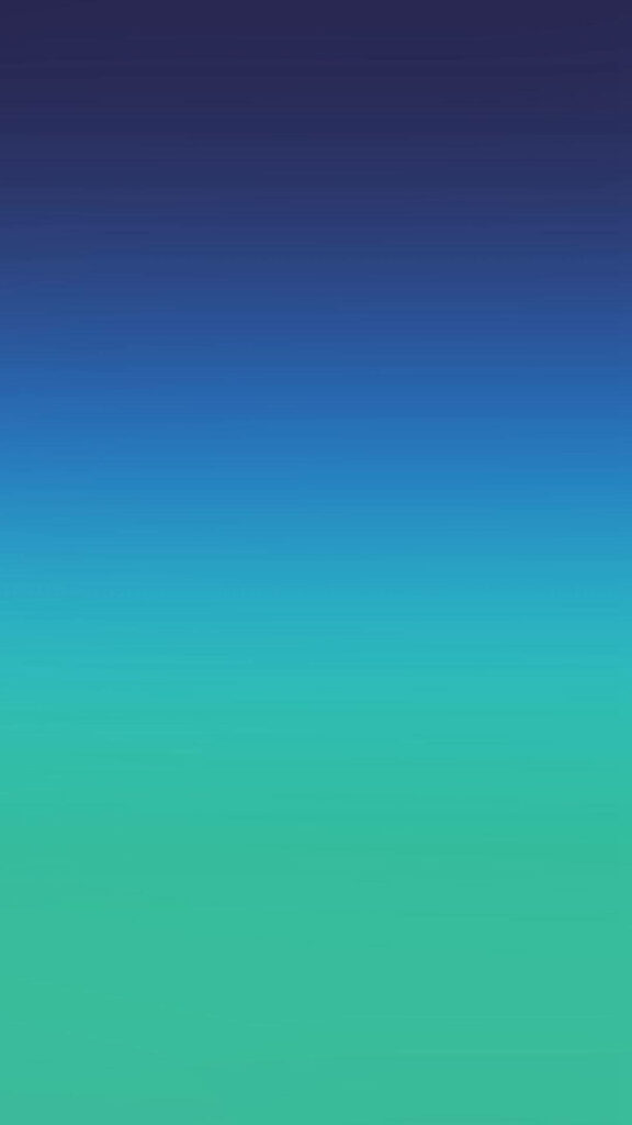 Tranquil Ombre: Captivating Green and Blue Digital Art for Serene iPhone Wallpaper