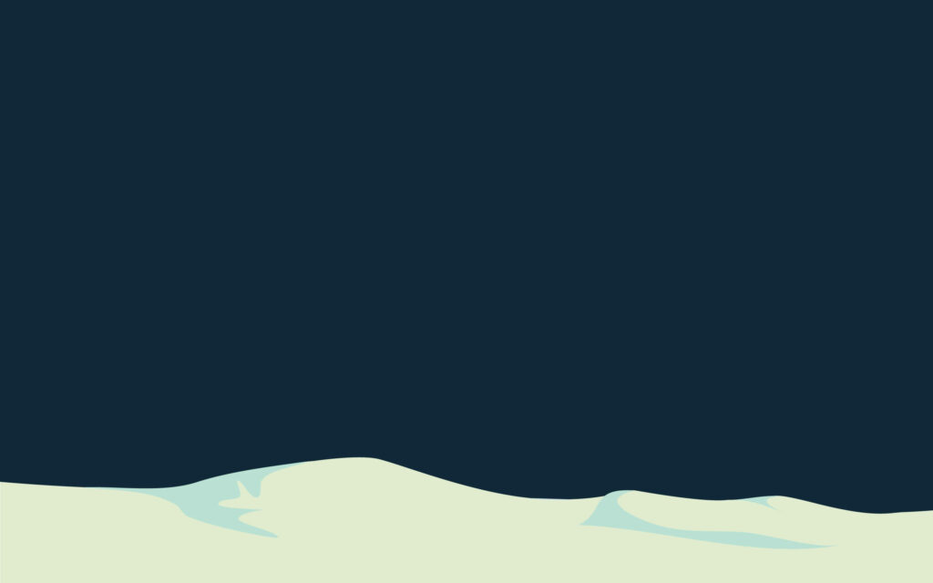 Simplistic iPad Wallpaper Capturing a Serene Hillside Landscape