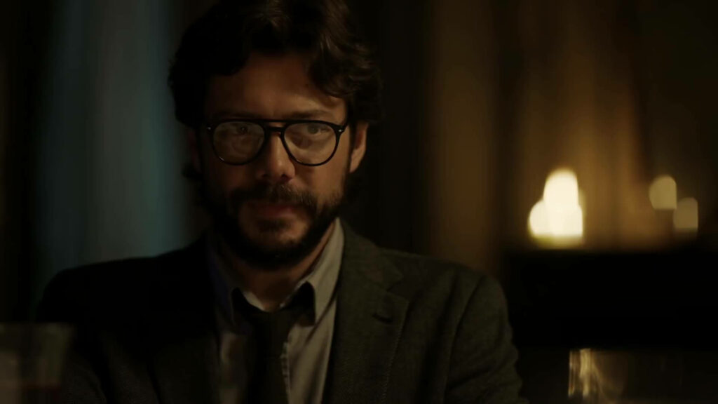 The Tranquil Professor: Sergio Marquina Reflects over a Candlelit Dinner Wallpaper