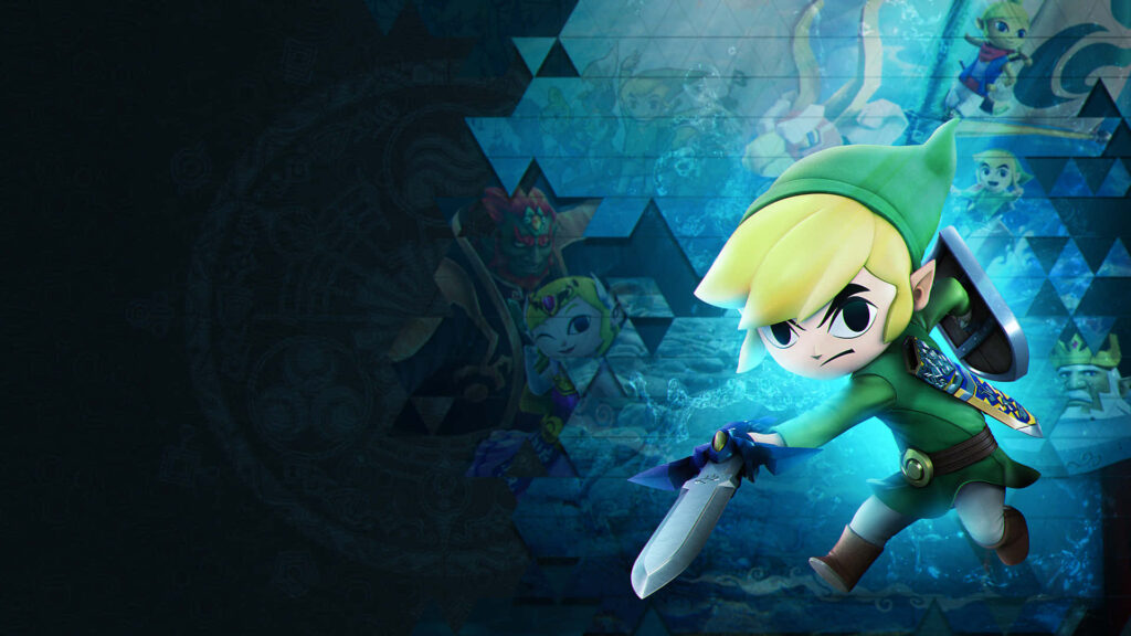Journey Beyond: Toon Link Ventures Forth Into Adventure! Wallpaper