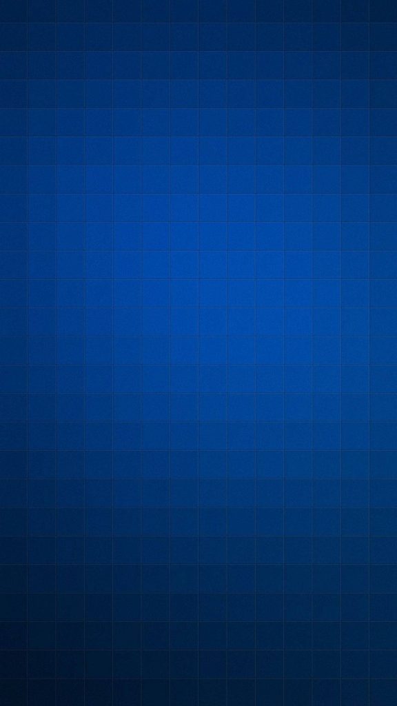 Shaded blue iPhone wallpaper with minimalist geometric grid and calming monochromatic gradient