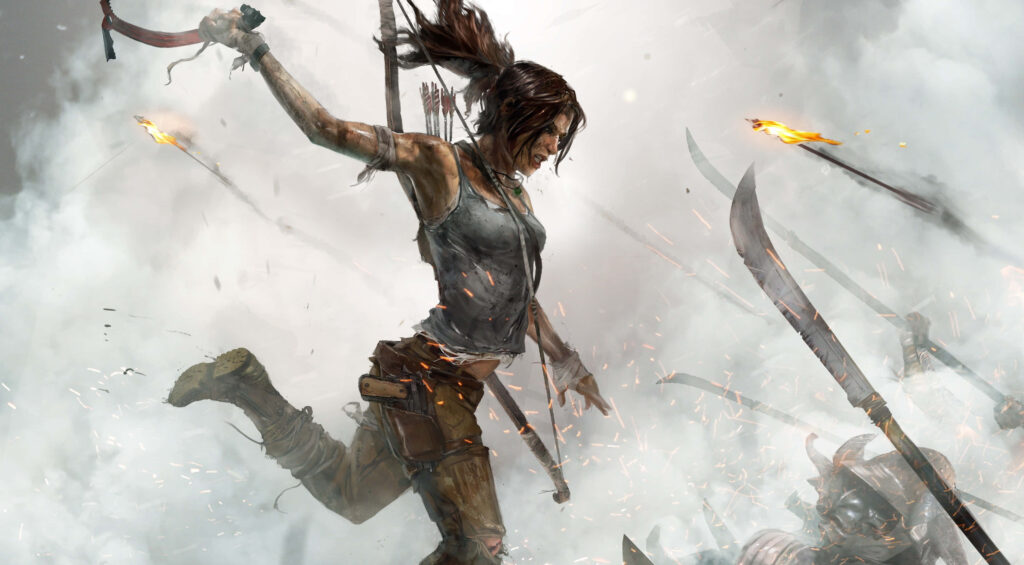 Unleashing Lara Croft's Adventurous Journey in Shadow of the Tomb Raider: Unravel Enigmatic Puzzles, Endure Treacherous Terrain, and Outsmart Menacing Perils Wallpaper