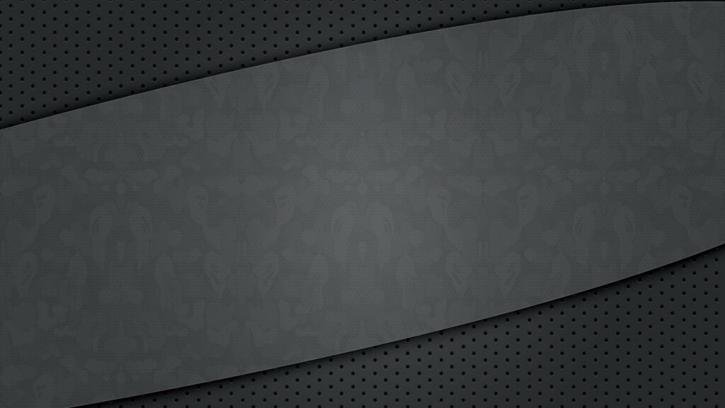 Grim Shadows: HD Dark Gray Wallpaper with Black Banner