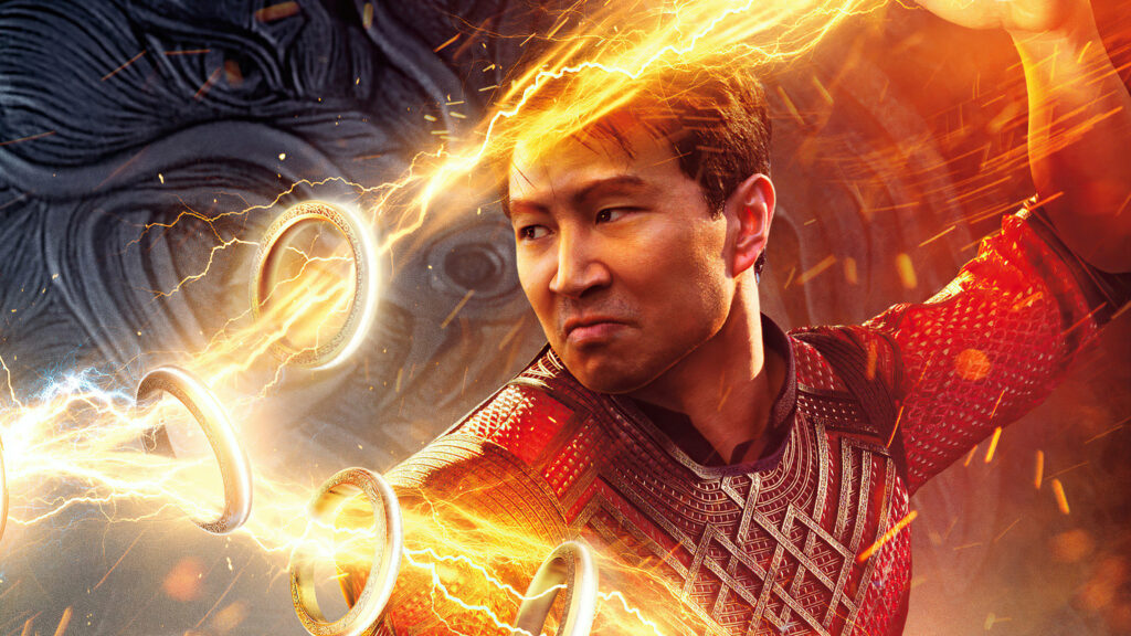 Shang Chi Wallpaper: Wielding Ten Rings Amid Cosmic Energy & Power