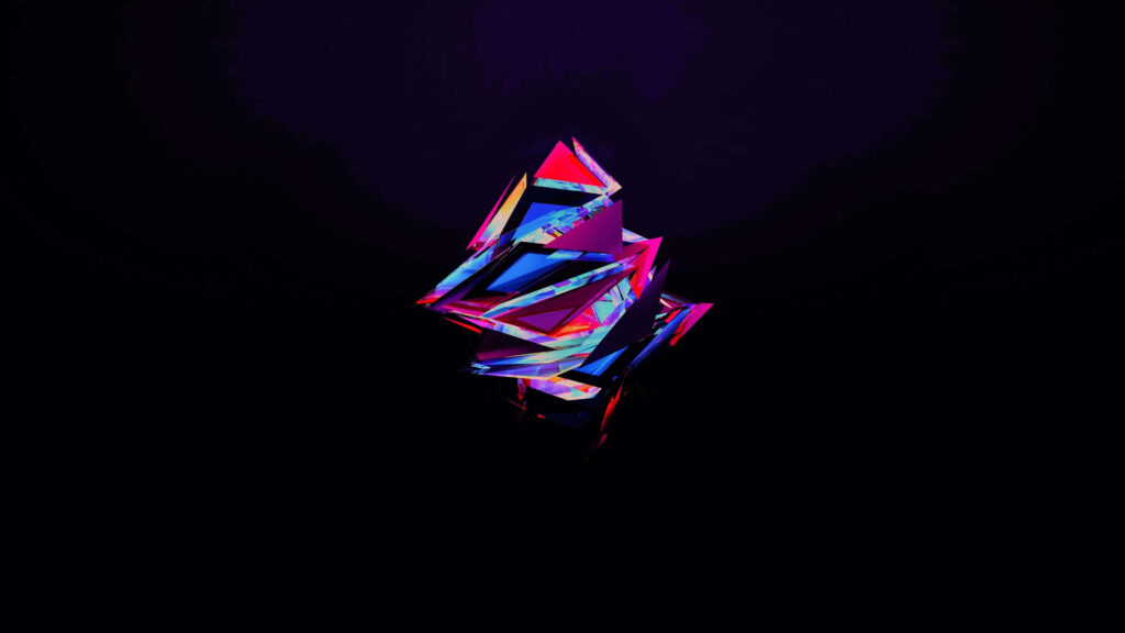 Shattered Dimensions: Gaming's Abstract Essence Unveiled Wallpaper