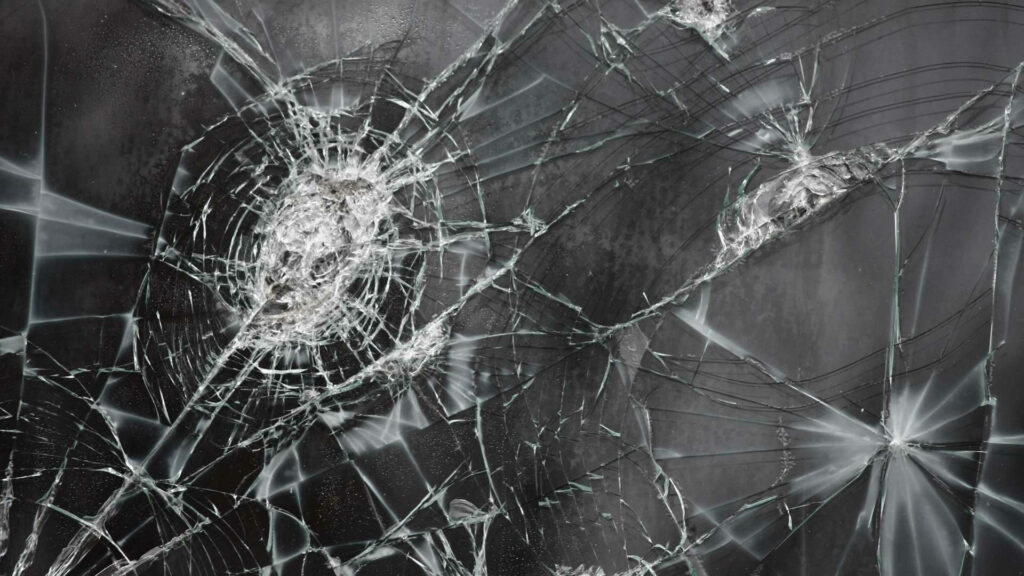 Shattered Glass: A Wallpaper of Multiple Cracks on a Cracked Computer Screen