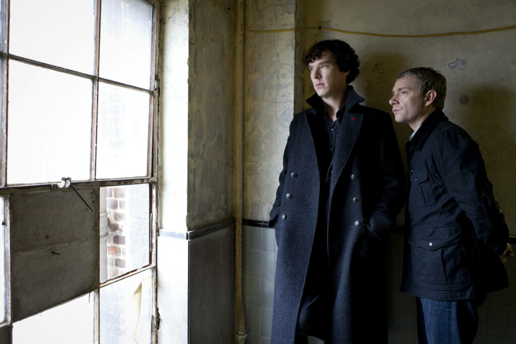 Sherlock Holmes & Watson: Iconic Partnership Wallpaper Background