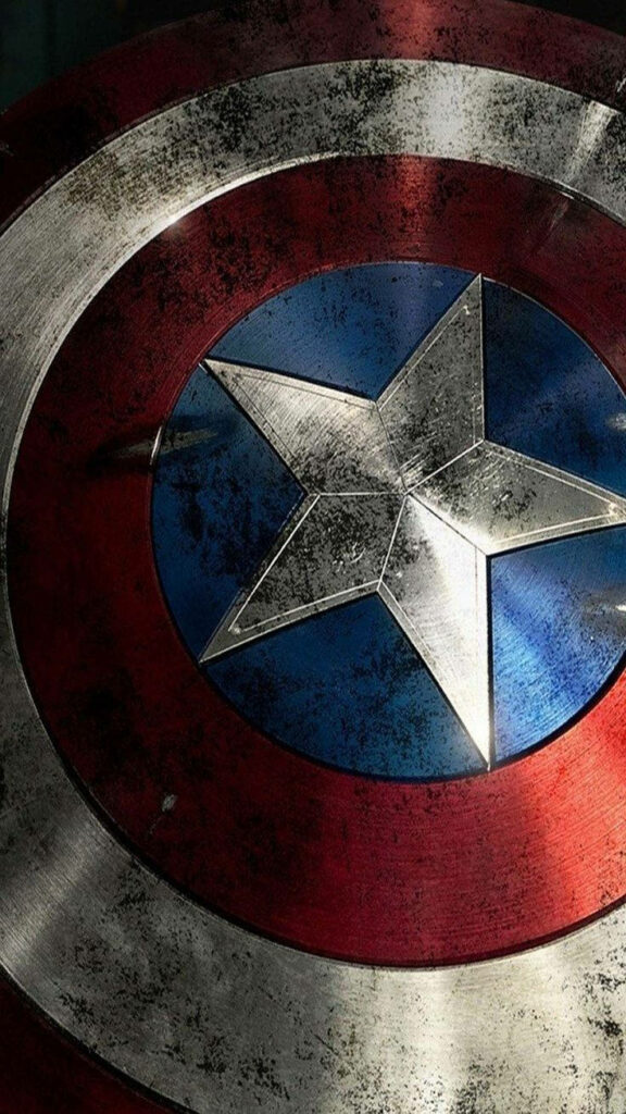 Resilient Avenger: The Discarded Shield Wallpaper