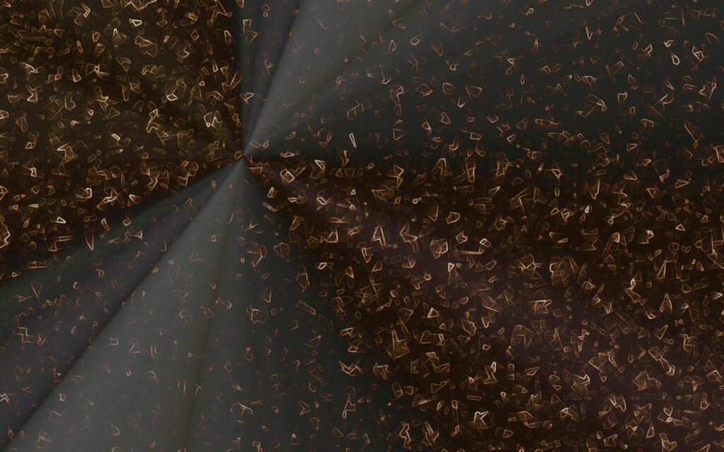 Shimmering Abstract Geometric Wallpaper - Dark Background Design