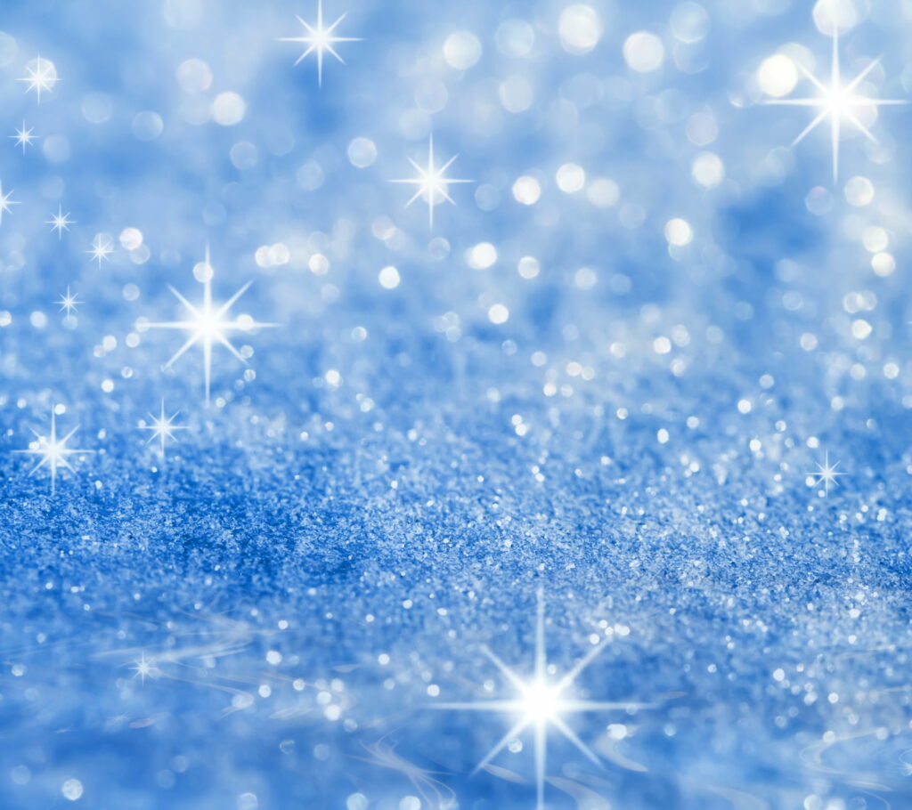 Sparkling Serenity: A Mesmerizing QHD Wallpaper of Abstract Light Blue Glitter and Radiant Shine