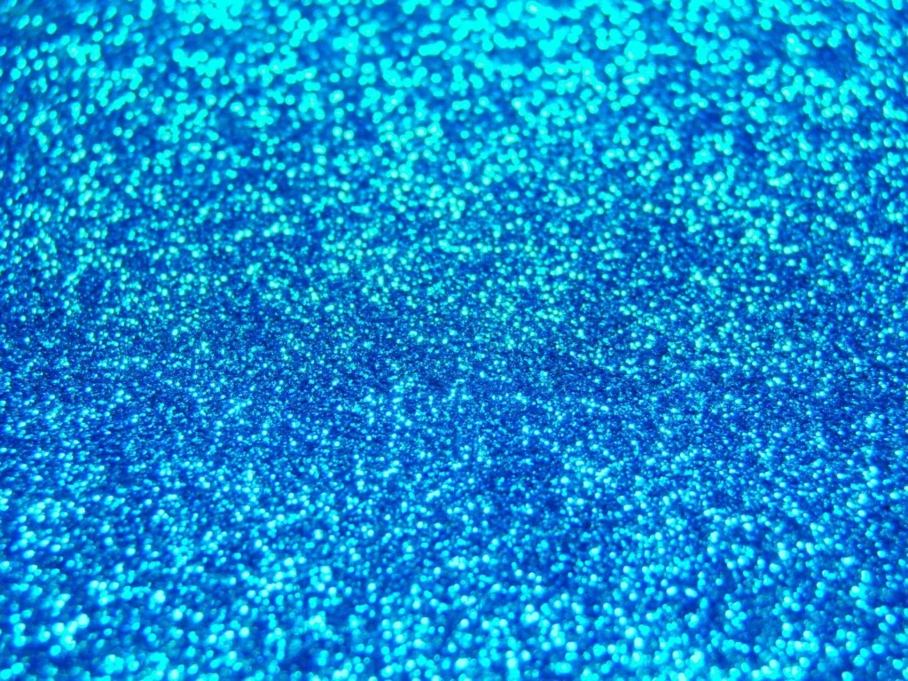 Glistening Galaxy: Mesmerizing Blue Glitter and Holographic Glitter QHD Wallpaper